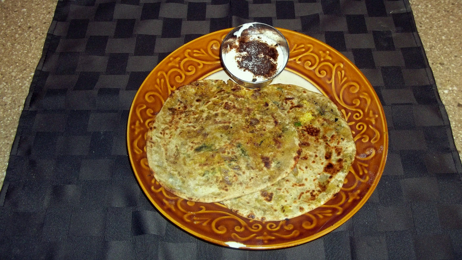 cauliflower paratha