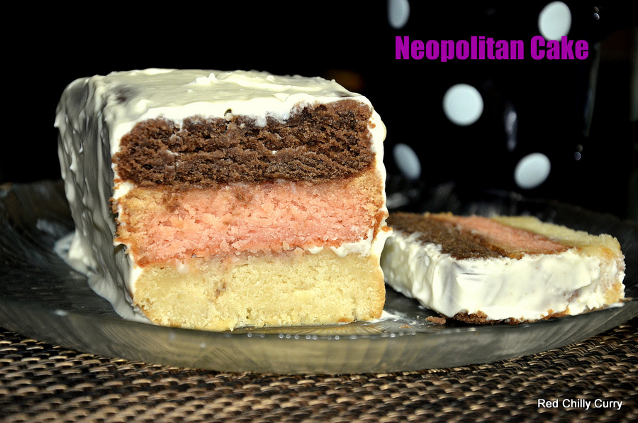 neopolitan cake