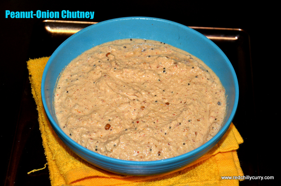 peanut-onion chutney