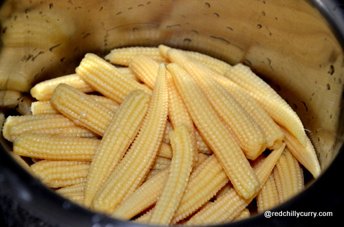 baby corn bajji