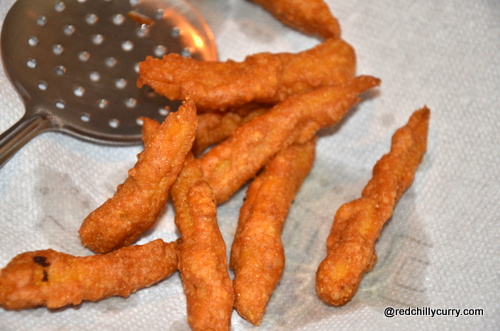 baby corn bajji