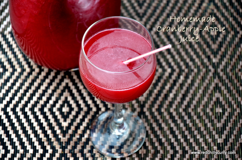 Homemade hotsell cranberry juice