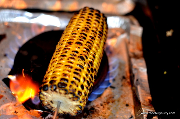 grilled corn on the cob