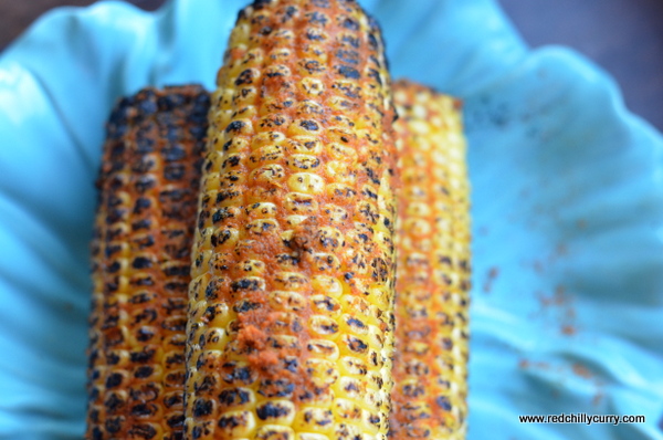 grilled corn on the cob