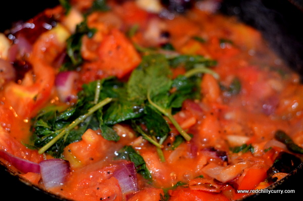 pudina tomato chutney