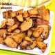 roasted garlic potato wedges