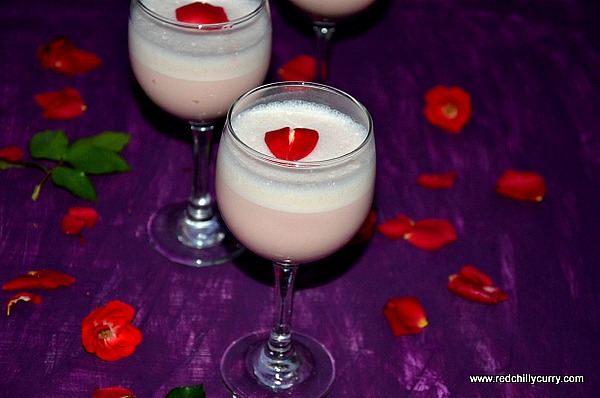 kulkand milkshake