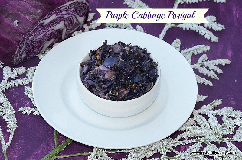 red cabbage recipe indian style